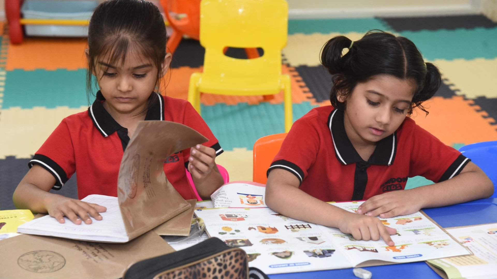 Students learning